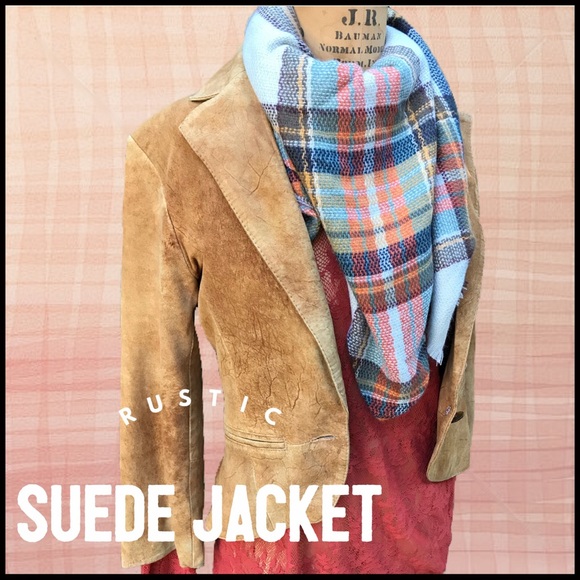 Jackets & Blazers - Rustic Suede Jacket